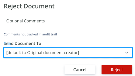 Route Rejections to a Specific Approval Step